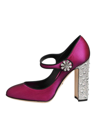 Pink Strass Mary Janes Absatzpumps Schuhe
