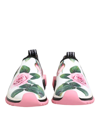 Sneakers Sorrento mit weißem Rosendruck