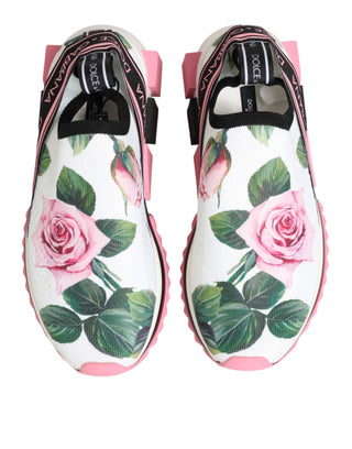 Sneakers Sorrento mit weißem Rosendruck