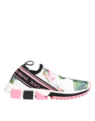 Sneakers Sorrento mit weißem Rosendruck
