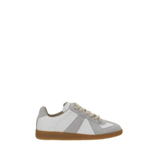 Zapatillas bajas Bos Taurus de cuero de ternero blanco