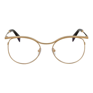 Goldene Metallbrille (Gestelle)