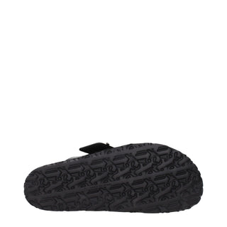 Zapatillas de cuero negras