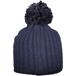 Blu Acrylic Women Cap
