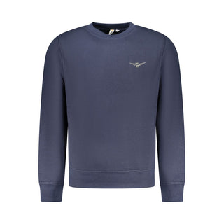 "Blaues Baumwoll-Herren-Sweatshirt"