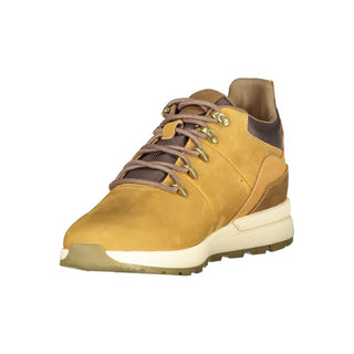 Marrone Herren-Sneaker aus Polyurethan