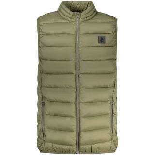 Chaqueta verde de poliamida para hombre