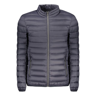 Chaqueta azul de poliamida para hombre