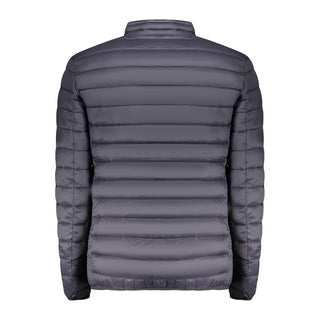 Blue Polyamide Men's Jacket