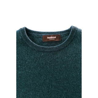 Grüner Kaschmirpullover für Herren