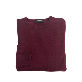 Roter Kaschmir-Herrenpullover