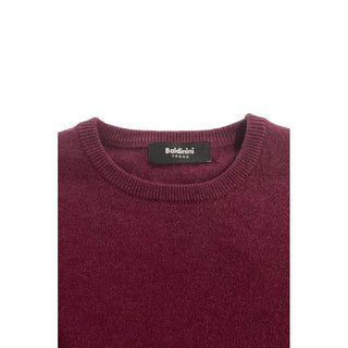 Roter Kaschmir-Herrenpullover