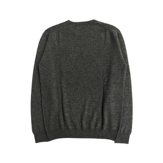 Suéter gris de cachemira para hombre