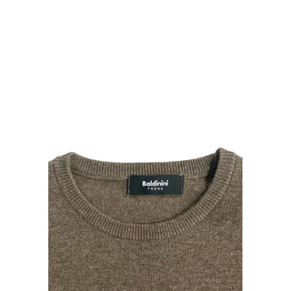 Suéter marrón de cachemira para hombre