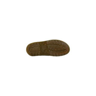 Beige Leather Flat Sandals