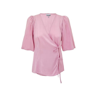 Rosa Satin-Tanktops