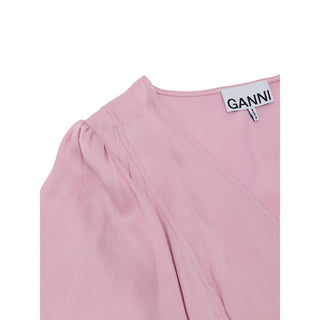 Rosa Satin-Tanktops