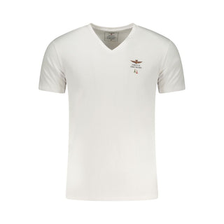 White Cotton Men's Underwear T-Shirt