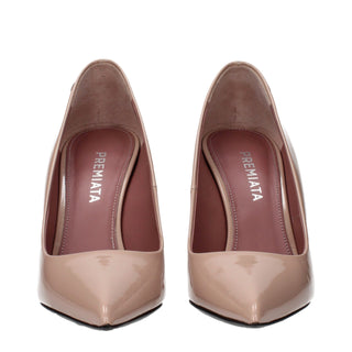 Pinke Lederpumps