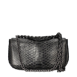 Gray Skin Shoulder Bag