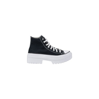 Zapatillas gruesas negras de tela