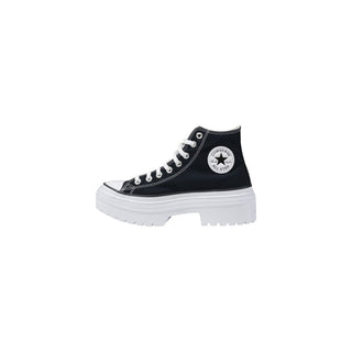 Zapatillas gruesas negras de tela