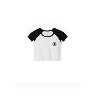 Black And White Cotton Sportswear