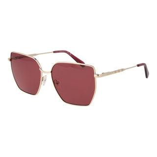 Gafas de sol de metal doradas