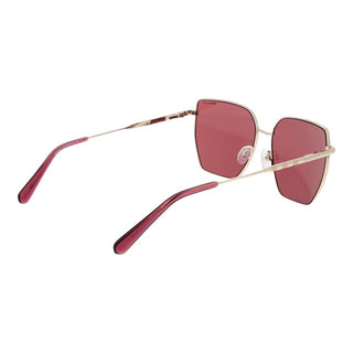 Goldene Metallsonnenbrille