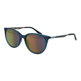 Türkise Metall-Sonnenbrille