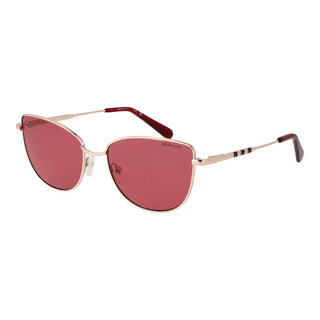 Gafas de sol de metal color oro rosa