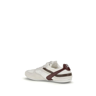 Sneaker aus weißem Kalbsleder vom Bos Taurus