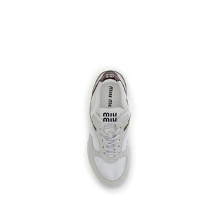 Sneaker aus weißem Kalbsleder vom Bos Taurus