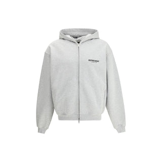 Sudadera gris de algodón