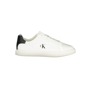 Zapatillas blancas de poliuretano para mujer