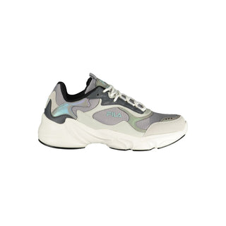 Zapatillas para mujer de poliuretano gris