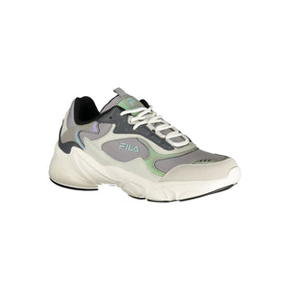 Zapatillas para mujer de poliuretano gris