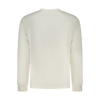 White Cotton Men T-Shirt