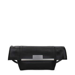 Black Leather Shoulder Bag