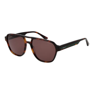 Braune Acetat-Sonnenbrille