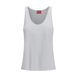 Weiße Baumwoll-Tanktops
