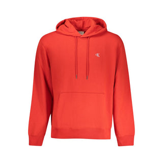 Rotes Herren-Sweatshirt aus Baumwolle