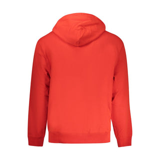 Rotes Herren-Sweatshirt aus Baumwolle