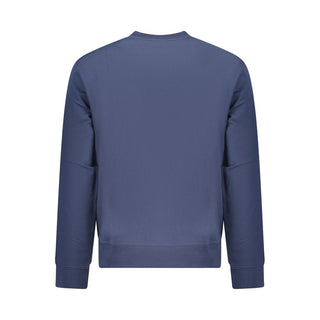 Blaues Baumwoll-Sweatshirt für Herren