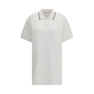 White Cotton Casual Dress