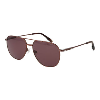 Braune Metall-Sonnenbrille