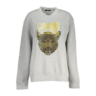 Graues Polyester-Damen-Sweatshirt