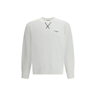 Sudadera blanca de algodón