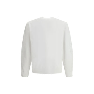 Sudadera blanca de algodón