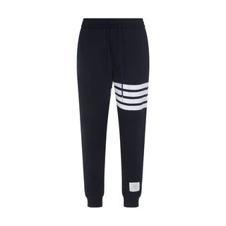 Blaue Sport-Baumwollhose